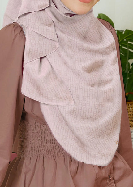 TWEELY-SO RUFFLES BINARY in PALE BLUSH