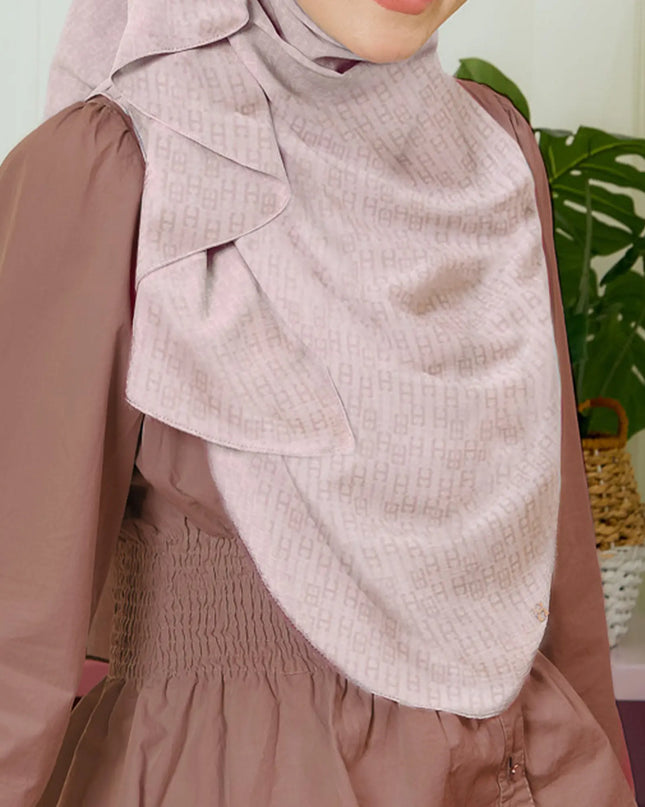 TWEELY-SO RUFFLES BINARY in PALE BLUSH