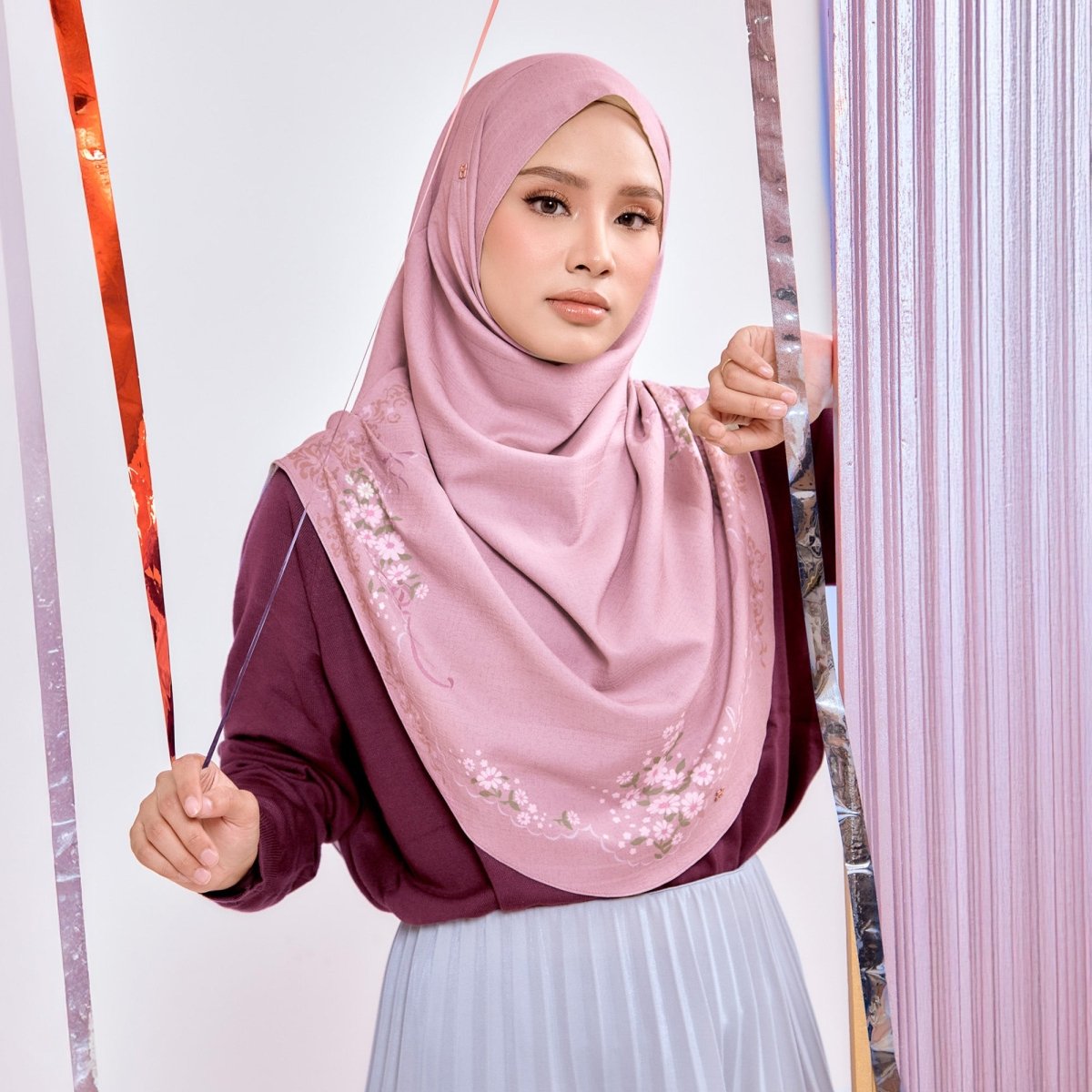 KEENLY-SO RIBBON DAISIES in PINK