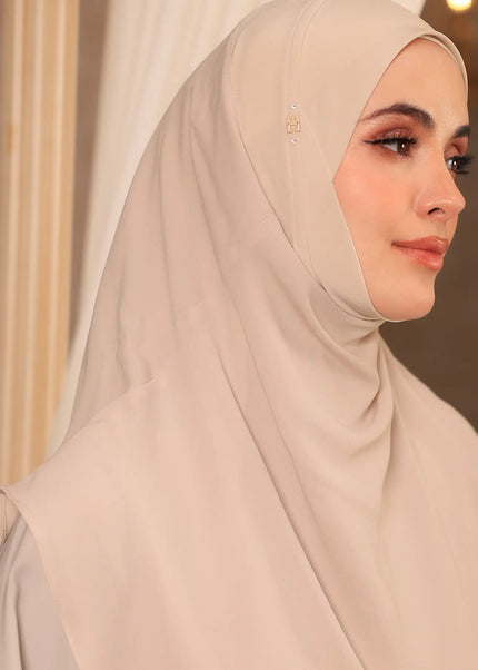 NARALY-SO PLAIN in PASTEL CREAM