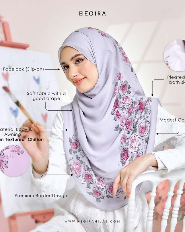 TWEELY-SO ROSEVINE in PEWTER