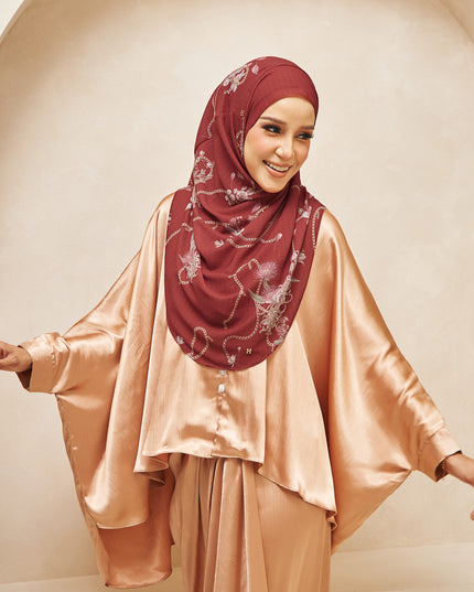 TWEELY-SO BASIC PERLA FLORA in RUBY