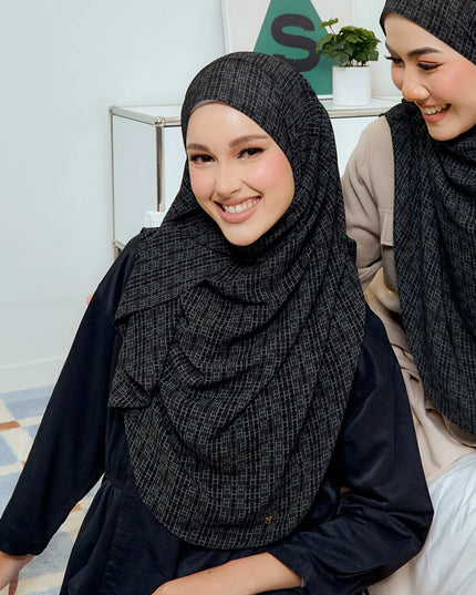 TWEELY-SO RUFFLES BINARY in BLACK