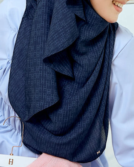 TWEELY-SO RUFFLES BINARY in NAVY