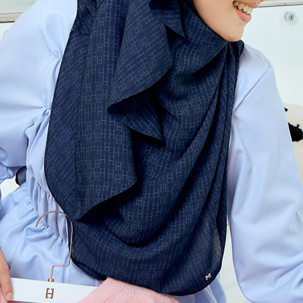 TWEELY-SO RUFFLES BINARY in NAVY