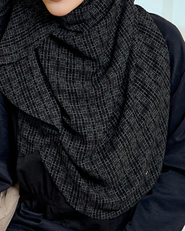 TWEELY-SO RUFFLES BINARY in BLACK