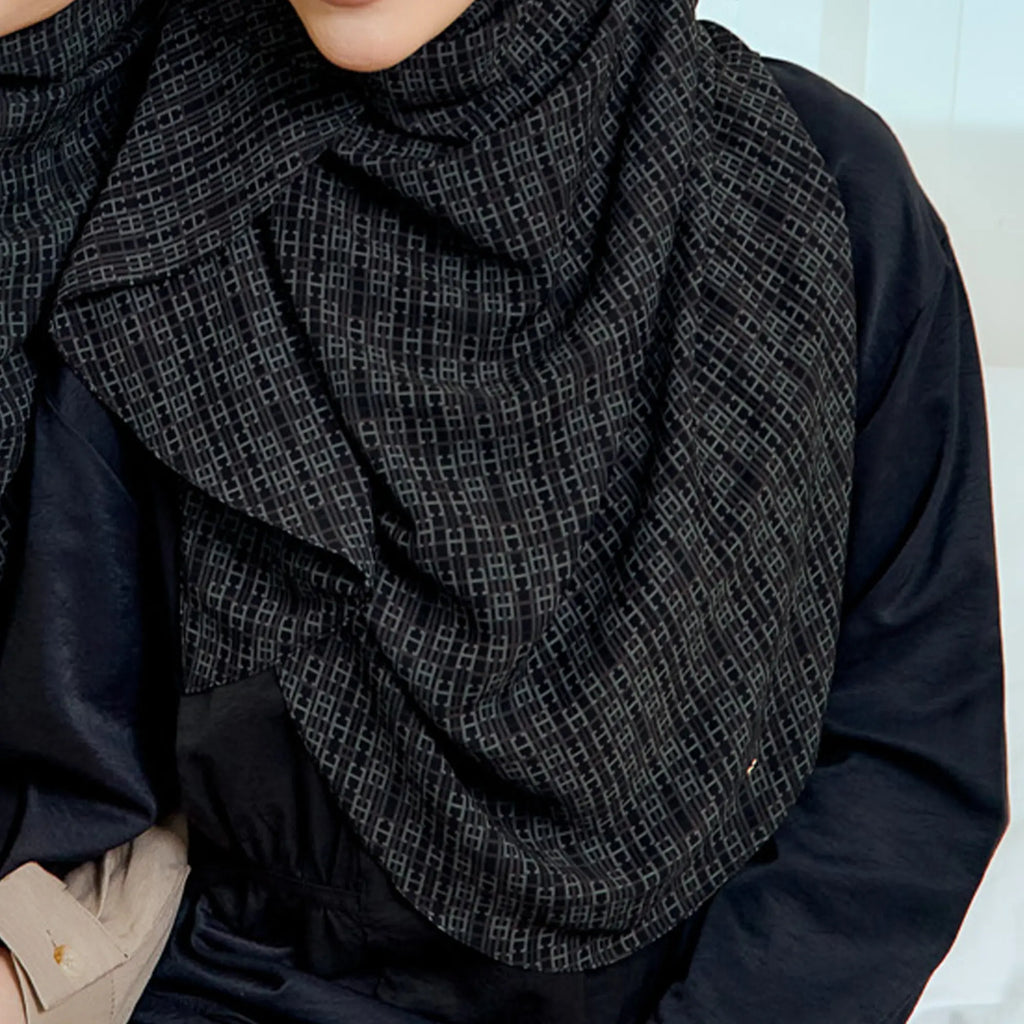 TWEELY-SO RUFFLES BINARY in BLACK