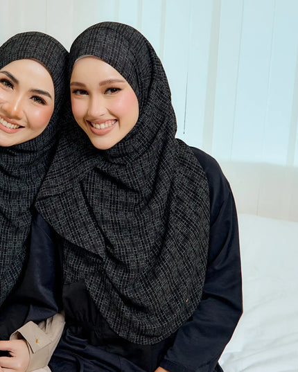 TWEELY-SO RUFFLES BINARY in BLACK