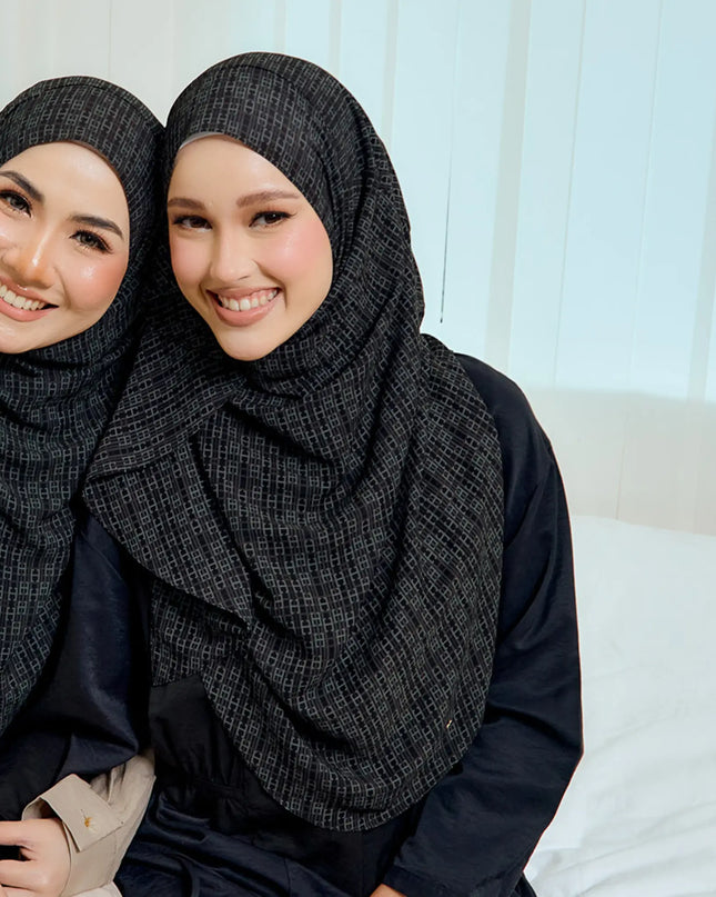 TWEELY-SO RUFFLES BINARY in BLACK