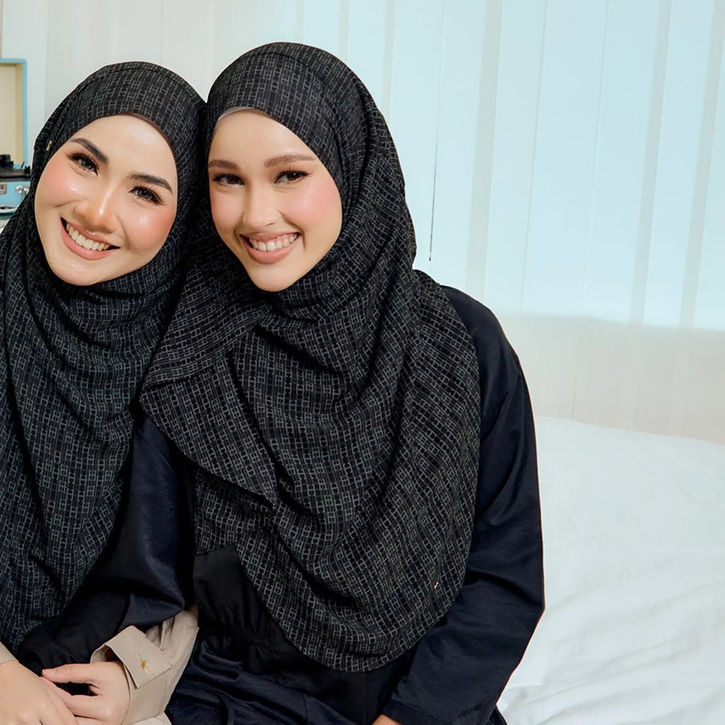 TWEELY-SO RUFFLES BINARY in BLACK