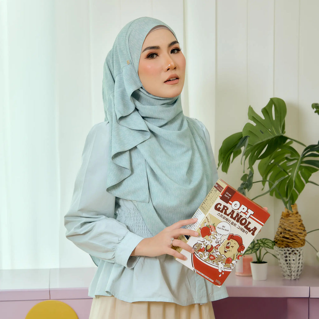 TWEELY-SO RUFFLES BINARY in GUAVA MINT