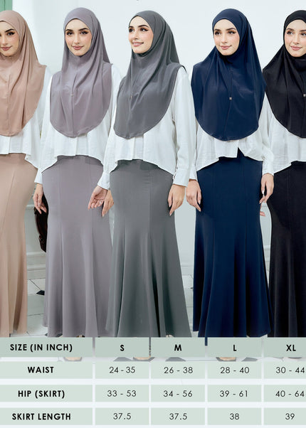 SYS-SWIFTY SKIRT in BLACK