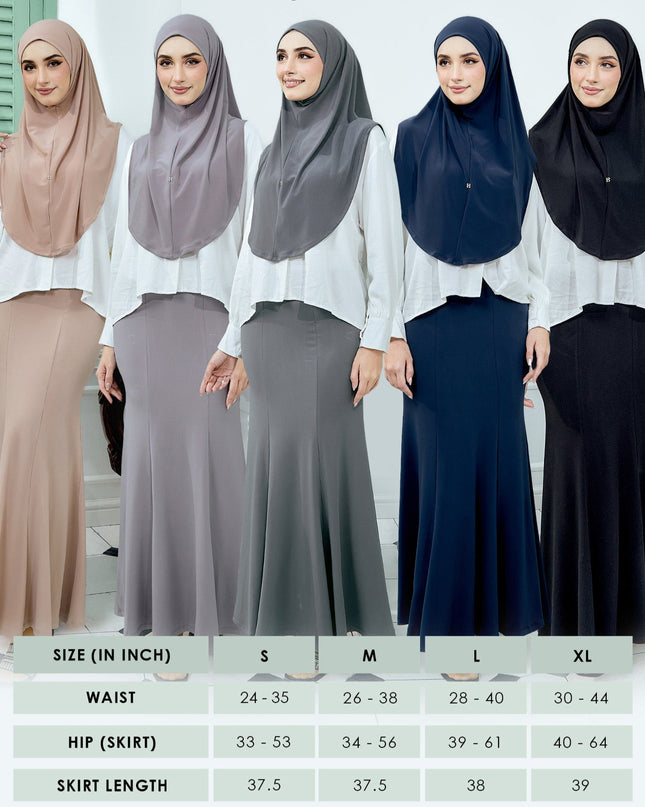 SYS-SWIFTY SKIRT in PEACHY ASH