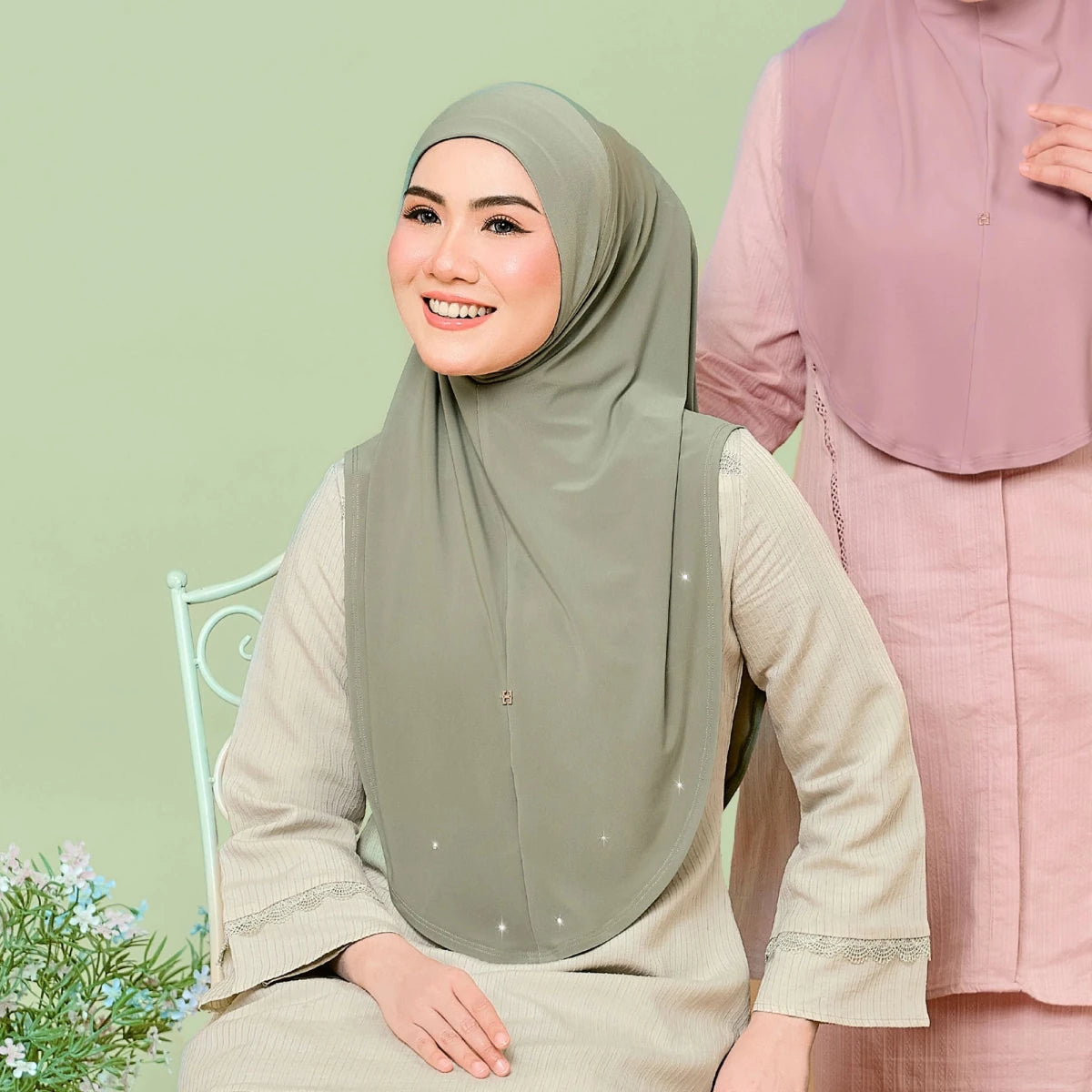 SO-LANA SSC with CRYSTAL in MILKY KIWI