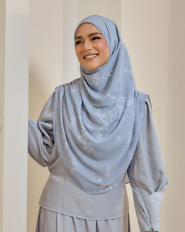 TWEELY-SO BASIC SPRINKLED GEOMETRIC in SILVER