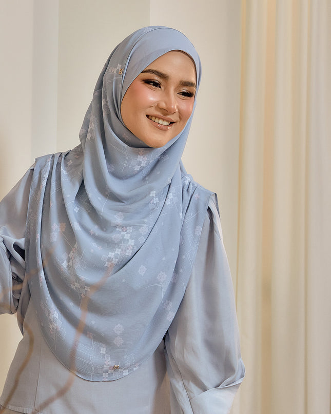 TWEELY-SO BASIC SPRINKLED GEOMETRIC in SILVER