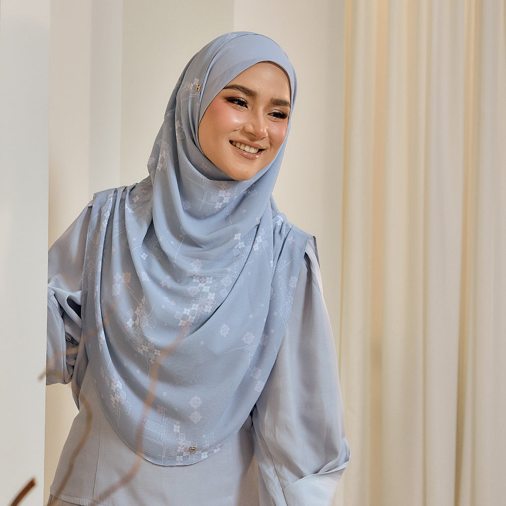 TWEELY-SO BASIC SPRINKLED GEOMETRIC in SILVER