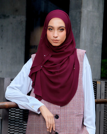 WAVERLY-SO in VELVET BERRY