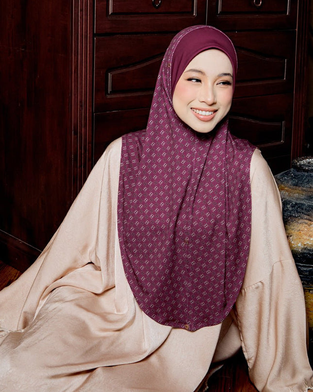 SO-ROSY INITIALS in VELVET