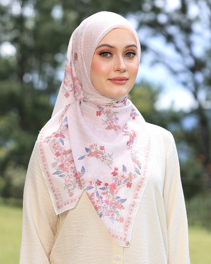 PS-GARLAND VOILE in WHITE