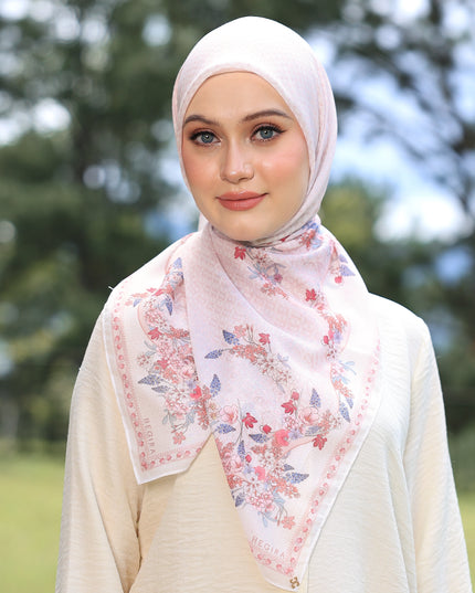 PS-GARLAND VOILE in WHITE