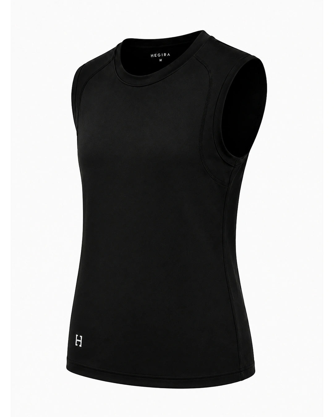 HI-SIMA SLEEVELESS TOP in BLACK