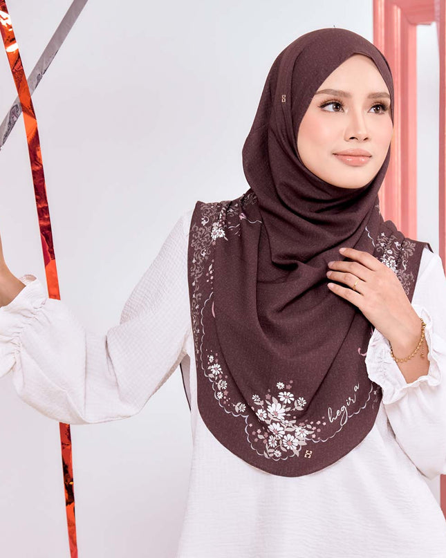 KEENLY-SO RIBBON DAISIES in DARK BROWN