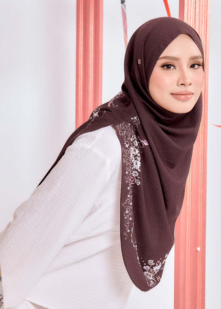 KEENLY-SO RIBBON DAISIES in DARK BROWN