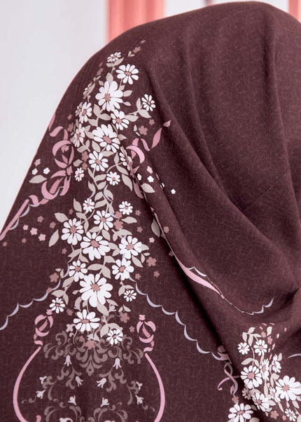 KEENLY-SO RIBBON DAISIES in DARK BROWN