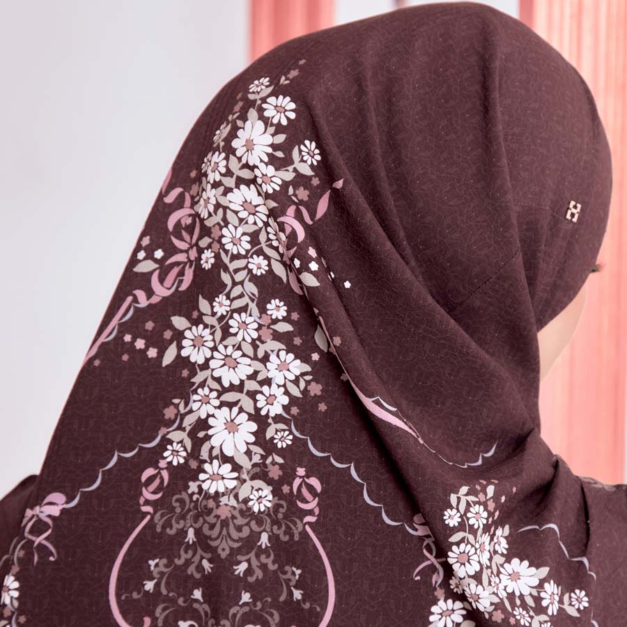 KEENLY-SO RIBBON DAISIES in DARK BROWN