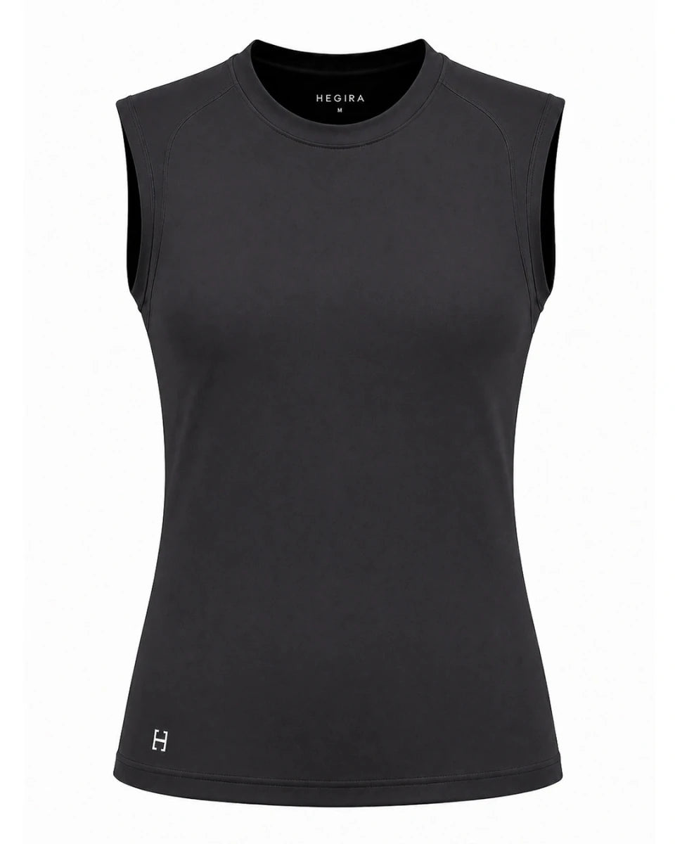 HI-SIMA SLEEVELESS TOP in GREY