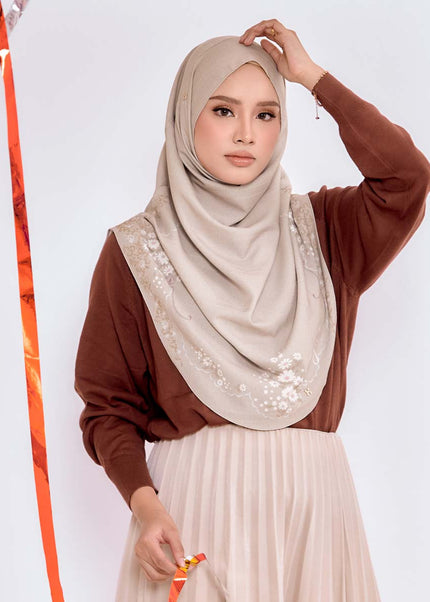 KEENLY-SO RIBBON DAISIES in KHAKI