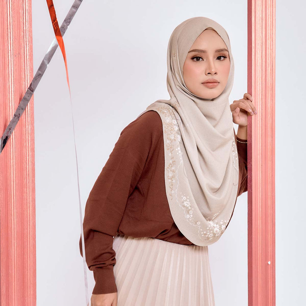 KEENLY-SO RIBBON DAISIES in KHAKI