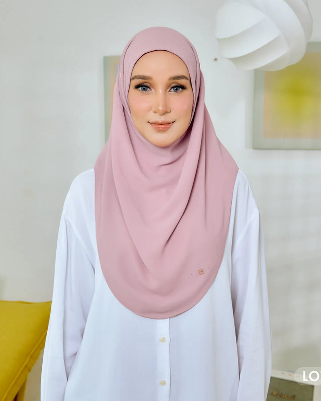 GRACEFULLY-SO PLAIN in POWDER PINK