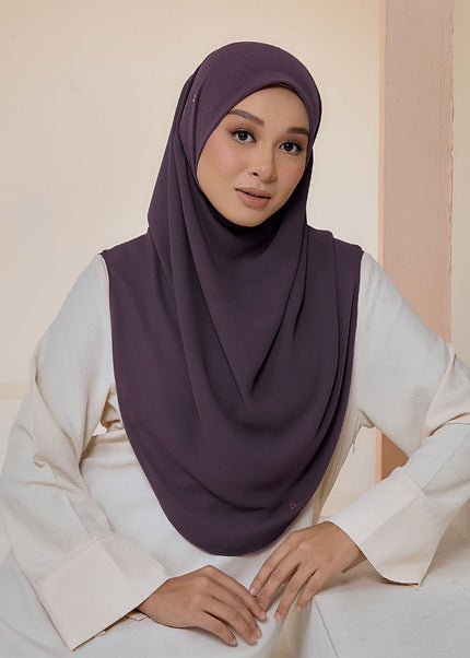 GRACEFULLY-SO PLAIN in SMOKY RAISIN