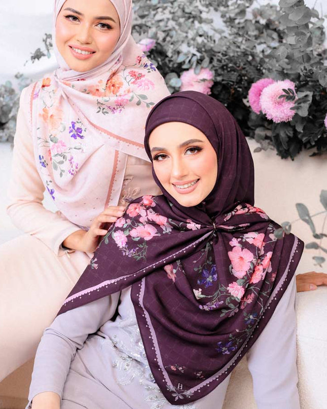 PS-HAYDEN MATTE SATIN in DARK BURGUNDY