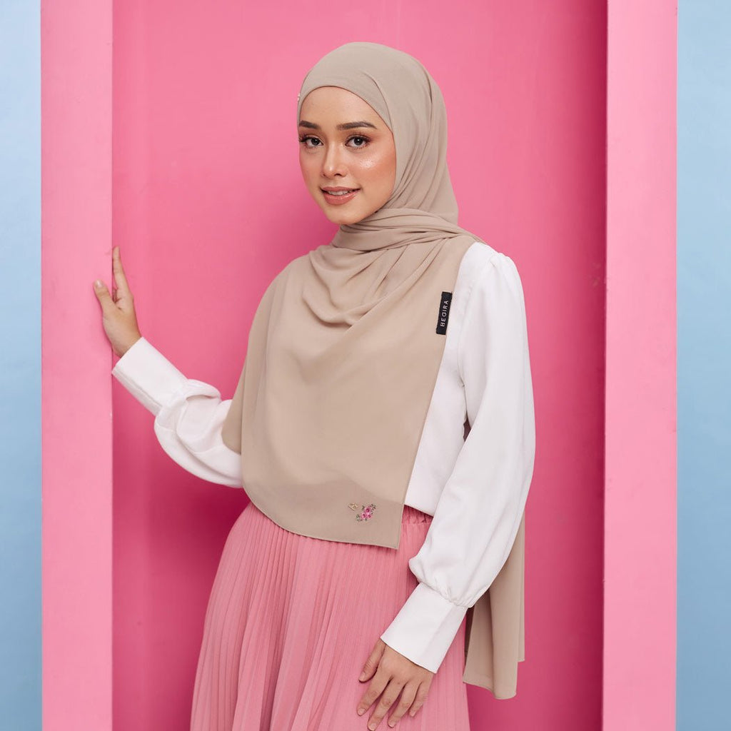 PS-THALIA TIE BACK in CASHEW