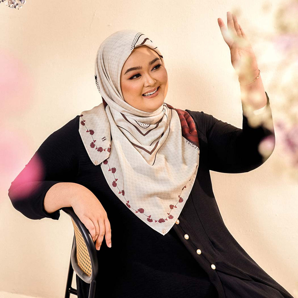 PS-HENRIKA MATTE SATIN in AMARANTO