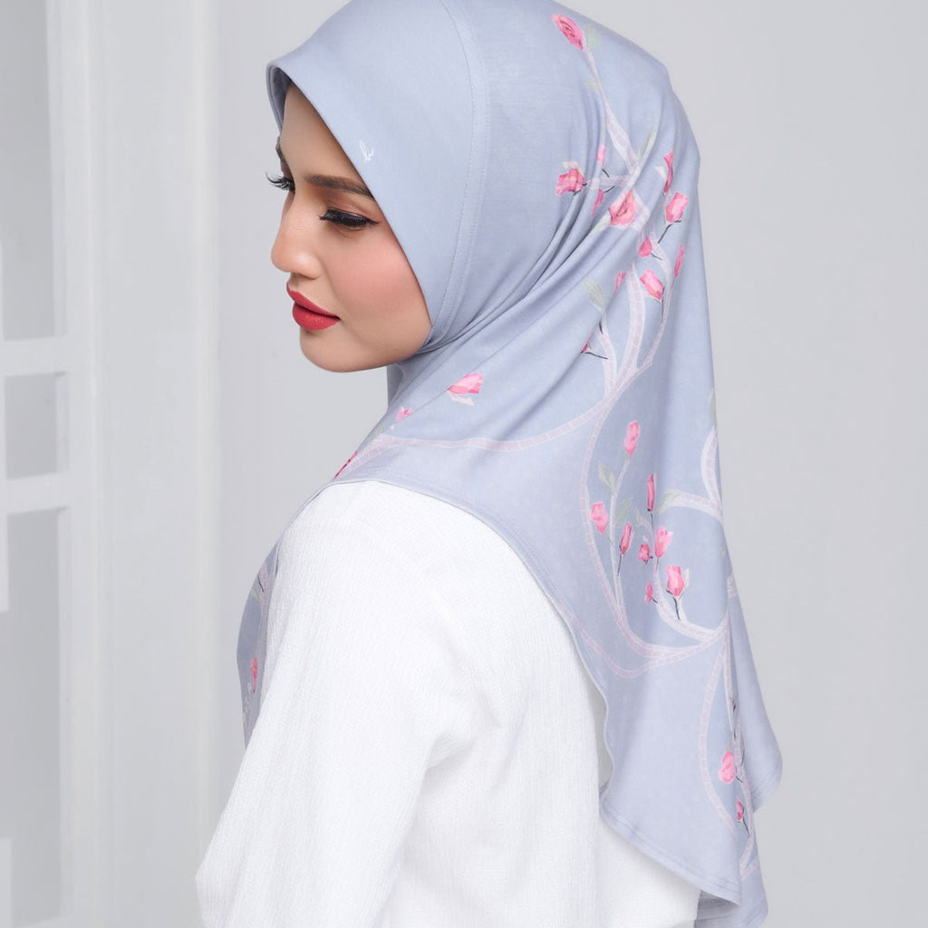 SO-MARVEY ROSY MOSAIC in ICE GRAY