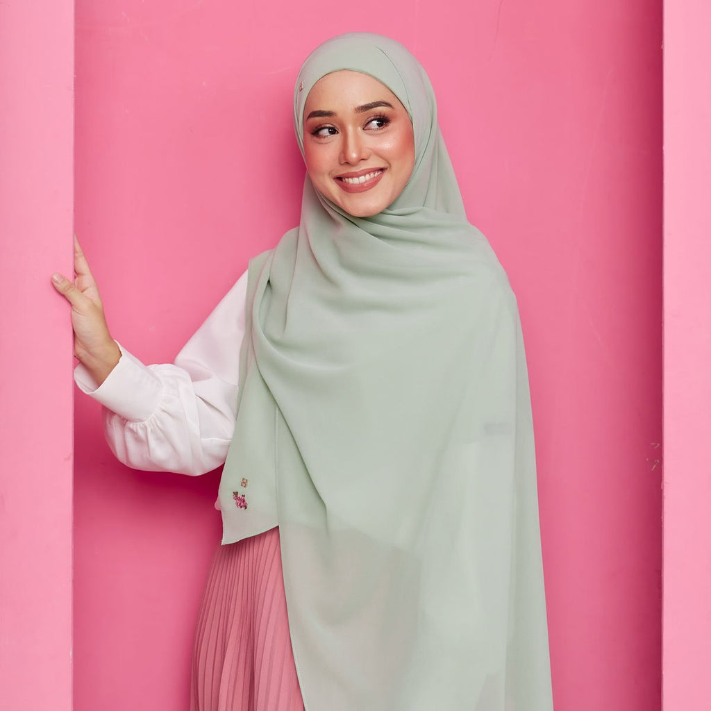 PS-THALIA TIE BACK in HONEYDEW