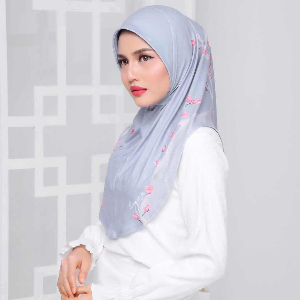 SO-MARVEY ROSY MOSAIC in ICE GRAY