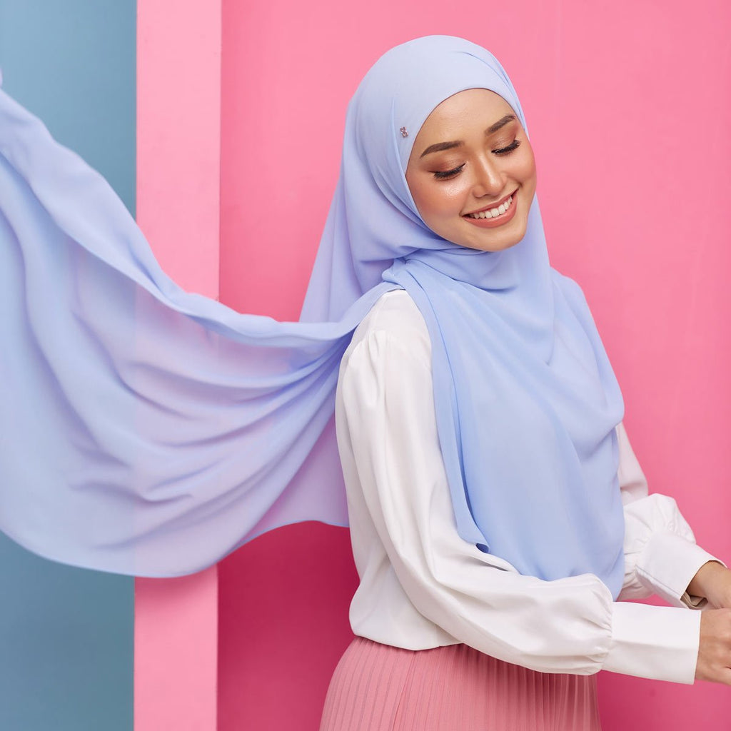 PS-THALIA TIE BACK in BABY BLUE