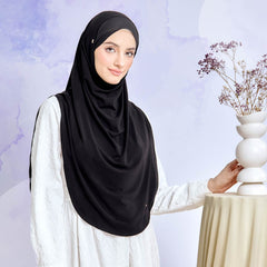 SO-LOVEY SHAWL FACELOOK IN BLACK