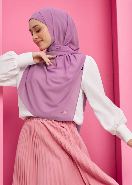 PS-THALIA TIE BACK in PERSIAN PINK