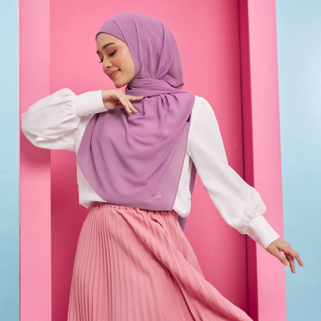 PS-THALIA TIE BACK in PERSIAN PINK