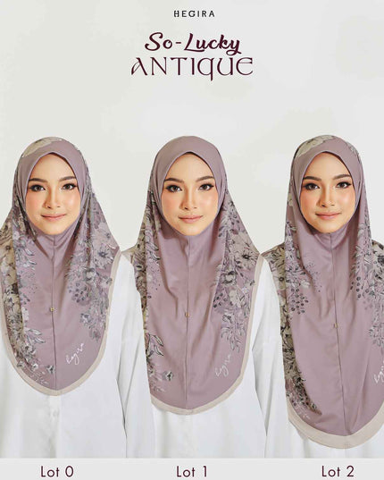 SO-LUCKY ANTIQUE in TEAL