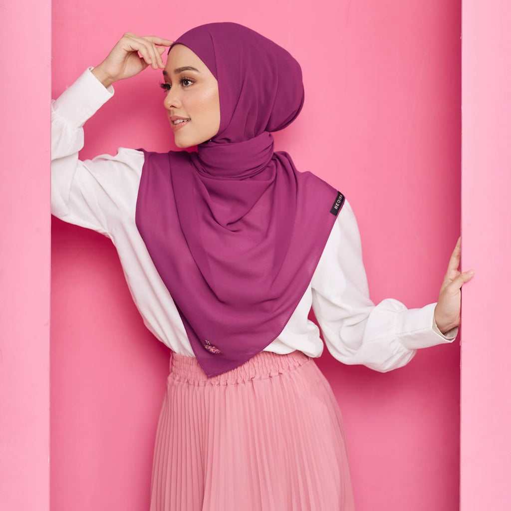 PS-THALIA TIE BACK in ROSEBUD CHERRY