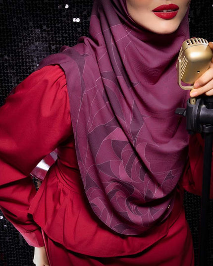 KEENLY-SO WEBBYPETALS in CRUSHED VELVET