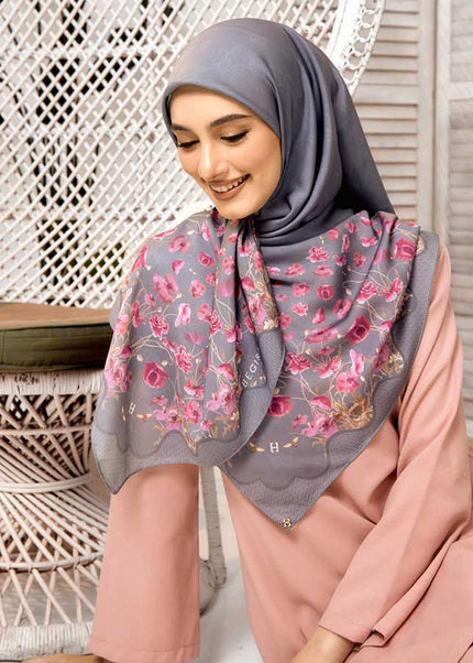 PS-HABEEBA MATTE SATIN in DARK GRAY