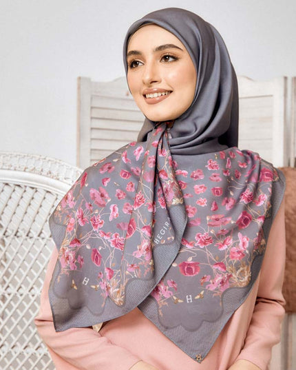 PS-HABEEBA MATTE SATIN in DARK GRAY